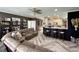 Spacious living room with a fireplace, stylish decor, and comfortable seating, perfect for relaxation and entertaining at 817 Falkirk St., Myrtle Beach, SC 29579