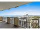 Spacious balcony providing panoramic views of the ocean and city, complete with comfortable seating arrangements at 9994 Beach Club Dr. # 1904, Myrtle Beach, SC 29572
