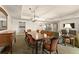 Open floor plan concept with dining room adjacent to the bar, living room, and laundry room at 9994 Beach Club Dr. # 1904, Myrtle Beach, SC 29572