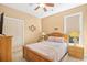 Comfortable bedroom with window, closet and carpet flooring at 324 Highfield Loop, Myrtle Beach, SC 29579