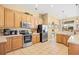 Well-equipped kitchen with stainless steel appliances, ample counter space, and tiled flooring at 324 Highfield Loop, Myrtle Beach, SC 29579
