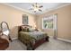 Comfortable bedroom with a queen-sized bed, soft carpet, and plenty of natural light at 7268 Seville Dr., Myrtle Beach, SC 29572