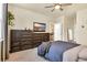 Comfortable bedroom with television, closet, and plenty of storage at 1016 Laurens Mill Dr., Myrtle Beach, SC 29579