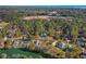 Lush view of a residential area, showcasing established trees and water features at 160 Shipmaster Ave., Pawleys Island, SC 29585