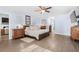 Comfortable bedroom with calming color palette and ample natural light at 160 Shipmaster Ave., Pawleys Island, SC 29585