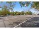 View of the large parking lot at 2010 S Ocean Blvd., Myrtle Beach, SC 29577