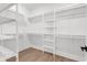 Bright closet space with multiple shelves for organization and ample storage at 318 Vista Dr., Murrells Inlet, SC 29576