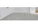 Bedroom with gray carpet and white double doors at 415 Joseph St, Longs, SC 29568