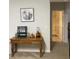 A view of the bathroom, and table with decorative items at 4603 Arran Ct. # C, Myrtle Beach, SC 29579