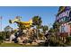 A whimsical mini-golf course featuring unique obstacles, providing a fun and playful entertainment experience at 4603 Arran Ct. # C, Myrtle Beach, SC 29579