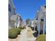Beautiful townhomes with well-maintained landscaping and sidewalks creating a welcoming community atmosphere at 703 S 1St Ave. S # 34D, North Myrtle Beach, SC 29582
