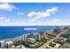 Aerial view of beachfront hotel located at 1105 S Ocean Blvd, with coastal cityscape at 1105 Coral Beach Circle # 438, Myrtle Beach, SC 29577