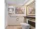 Accessible bathroom with granite counters, neutral walls, and accessible shower at 1105 Coral Beach Circle # 438, Myrtle Beach, SC 29577