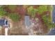 Birds eye view of the gray-roofed home surrounded by beautiful greenery at 1236 Heritage Rd., Loris, SC 29569