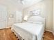 This cozy bedroom features hardwood floors, ample lighting and a relaxing atmosphere at 1652 Murrell Pl., Murrells Inlet, SC 29576