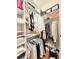 Bright walk-in closet with shelves and hanging space for clothes, shoes and accessories at 1652 Murrell Pl., Murrells Inlet, SC 29576