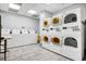 Clean and efficient laundry room equipped with multiple washers and dryers for residents at 2001 S Ocean Blvd. # 720, Myrtle Beach, SC 29577