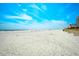 Expansive white sand beach with ocean view under a clear blue sky at 210 75Th Ave. N # 4034, Myrtle Beach, SC 29572