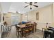 The living room offers ample seating and access to a patio at 213 76Th Ave. N, Myrtle Beach, SC 29577