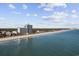 Gorgeous oceanfront resort showing a panoramic view of the beach and expansive Atlantic ocean at 3000 N Ocean Blvd. # 130, Myrtle Beach, SC 29577