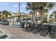Inviting poolside bar and lounge area featuring comfortable seating and open-air ambiance at 3000 N Ocean Blvd. # 130, Myrtle Beach, SC 29577
