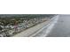 Stunning aerial view of a beach home, coastline and ocean view at 510 S Ocean Blvd., Surfside Beach, SC 29575