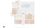Detailed floor plan showcasing the layout of the home at 5825 Peachtree Rd., Myrtle Beach, SC 29588