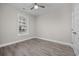 Unfurnished bedroom with neutral walls and wood-look laminate flooring at 627 Bonaventure Dr. # 201, Myrtle Beach, SC 29577