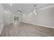 Bright living room featuring recessed lighting, ceiling fan and balcony access at 627 Bonaventure Dr. # 201, Myrtle Beach, SC 29577