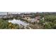 Breathtaking aerial view of condo building near waterfront and cityscape at 627 Bonaventure Dr. # 204, Myrtle Beach, SC 29577