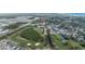 Aerial view highlighting proximity to the beach, golf course, and major transportation arteries at 904 62Nd Ave. N # A, Myrtle Beach, SC 29572