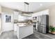 Charming kitchen features stainless steel appliances, a kitchen island, and sleek cabinetry for a delightful cooking experience at 904 62Nd Ave. N # A, Myrtle Beach, SC 29572