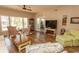 Sunny living room featuring modern seating and outside view at 1221 Tidewater Dr. # 1922, North Myrtle Beach, SC 29582