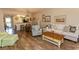 Open-concept living space with hardwood floors and modern decor at 1221 Tidewater Dr. # 1922, North Myrtle Beach, SC 29582