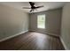 Bedroom with modern ceiling fan and neutral walls at 1274 Pinetucky Dr., Galivants Ferry, SC 29544
