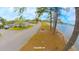Aerial view of a neighborhood street bordering a lake at 1525 Capella Ln., Myrtle Beach, SC 29575