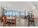 Spacious living room with ocean view and a comfortable seating area at 201 S Ocean Blvd. # 1812, Myrtle Beach, SC 29577