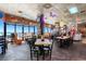 Spacious restaurant interior with ocean views, table seating, and beach access at 9550 Shore Dr. # 1026, Myrtle Beach, SC 29572