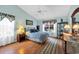 Serene primary bedroom with natural light, hardwood floors, and a neutral color palette at 1292 Merion Ct., Murrells Inlet, SC 29576