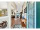 Bright and welcoming foyer boasts hardwood floors and an open view to the living spaces beyond at 1292 Merion Ct., Murrells Inlet, SC 29576
