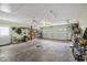 Spacious garage with a white door, ample storage, and a well-lit interior at 1292 Merion Ct., Murrells Inlet, SC 29576