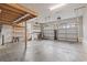 Spacious garage featuring multiple garage doors and ample storage space at 1312 Ashboro Ct., Myrtle Beach, SC 29579