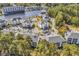 Scenic aerial shot of the property with waterfront views, amenities, manicured lawns, and convenient parking at 1525 Lanterns Rest Rd. # 304, Myrtle Beach, SC 29579