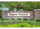Kingston Plantation entrance sign surrounded by colorful flowers and greenery at 180 Rothbury Circle # 203, Myrtle Beach, SC 29572