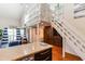 Bright interior showing kitchen and living areas with an open layout and modern design at 1860 Auburn Ln. # 19E, Surfside Beach, SC 29575