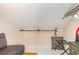 A unique storage area with rod, luggage rack, and space-saving design at 1860 Auburn Ln. # 19E, Surfside Beach, SC 29575