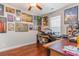 Bedroom with hardwood flooring, ceiling fan and bright natural light at 189 Ella Kinley Circle # 203, Myrtle Beach, SC 29588