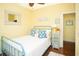 Bedroom with charming decor, including a comfortable bed, decorative pillows, and a stylish bedside table at 1965 24Th Ave. N, North Myrtle Beach, SC 29582
