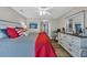 Comfortable main bedroom with plenty of natural light, closet and ensuite bathroom access at 211 76Th Ave. N # A-2, Myrtle Beach, SC 29572