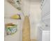 Laundry room with washer, dryer, and shelving for storage at 2507 S Ocean Blvd. # 802, North Myrtle Beach, SC 29582